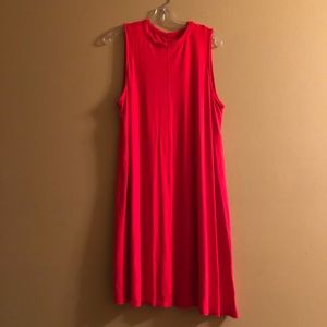 Women’s XL Red Time and Tru Swing Dress